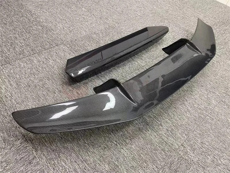 Carbon Fiber P Type Body Kit Front Bumper Rear Bumper Rear Wing Spoiler for  LP580 LP610
